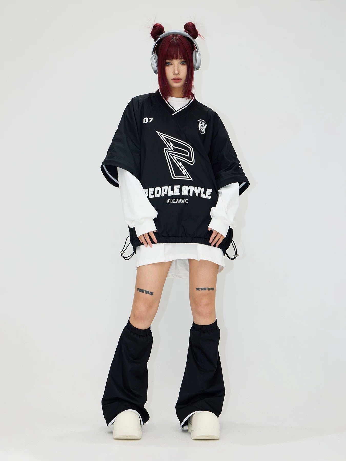 Ignite badge retro sportswear long sleeve