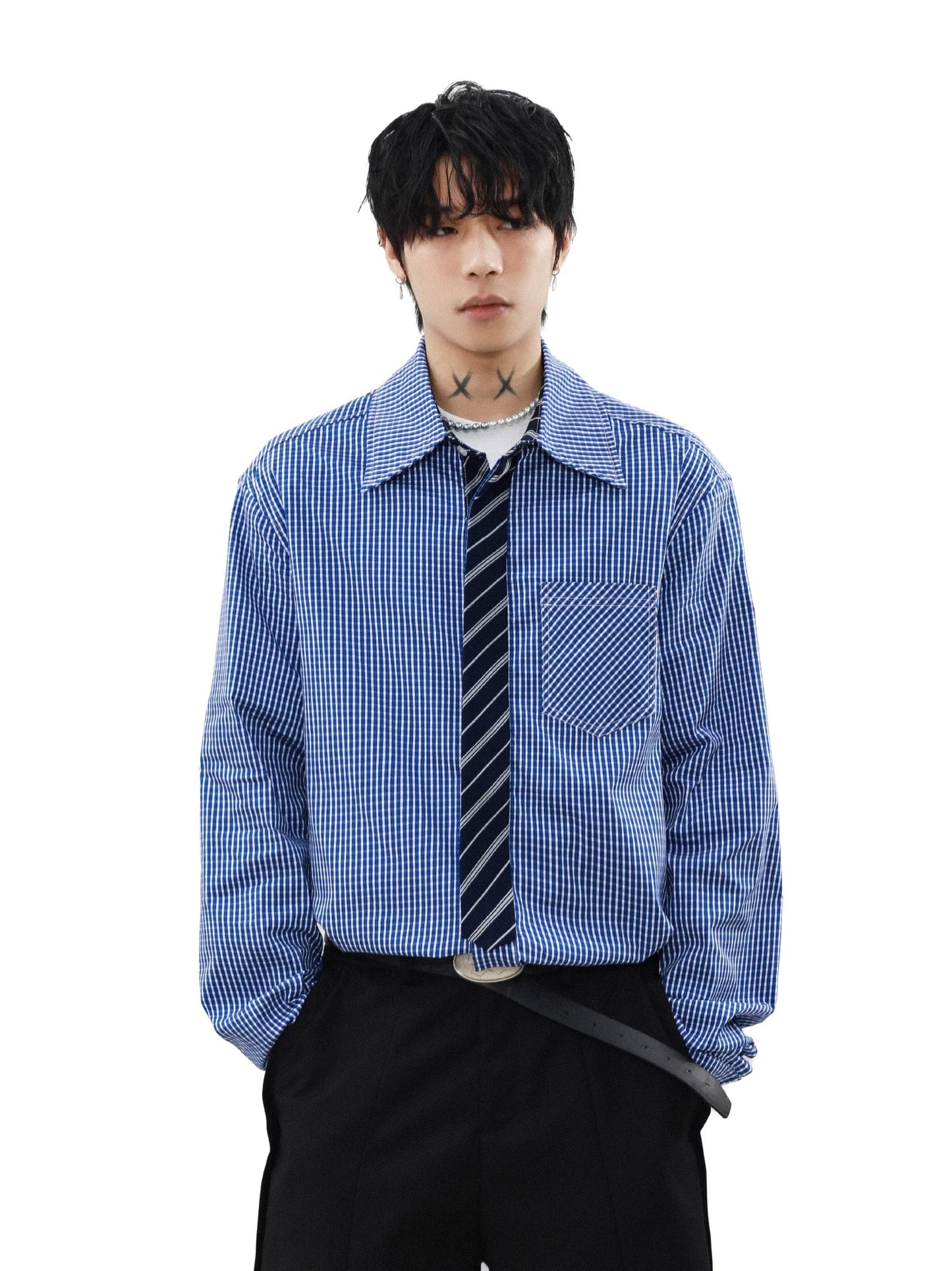 Old-money style long sleeve shirt