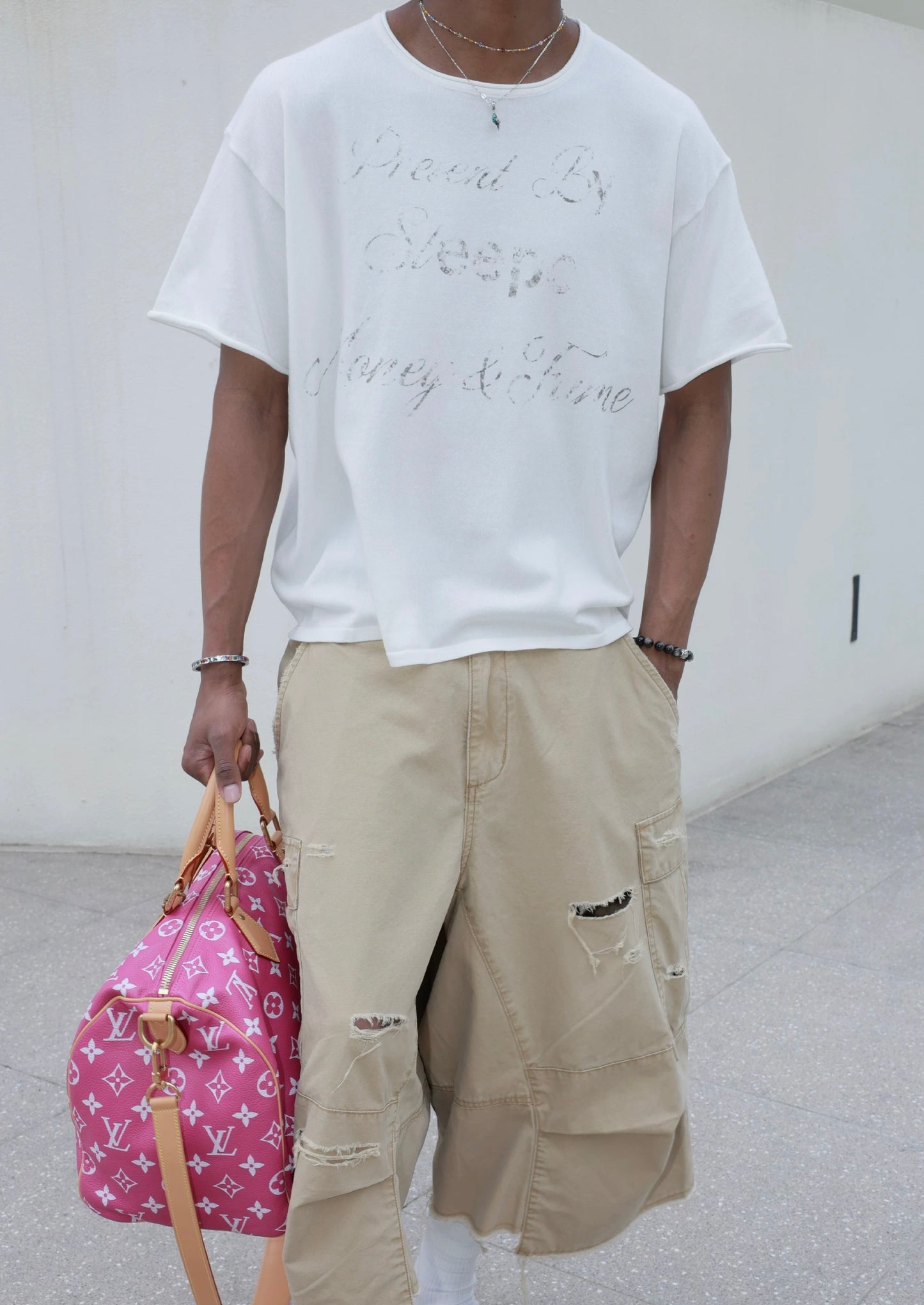 Aurelius logo printed round neck t-shirt