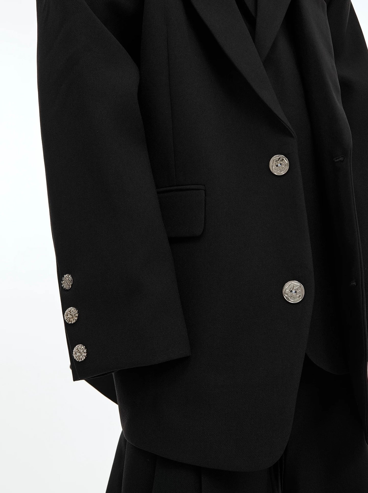 Monarch infinite engraved metal ornamented jacket