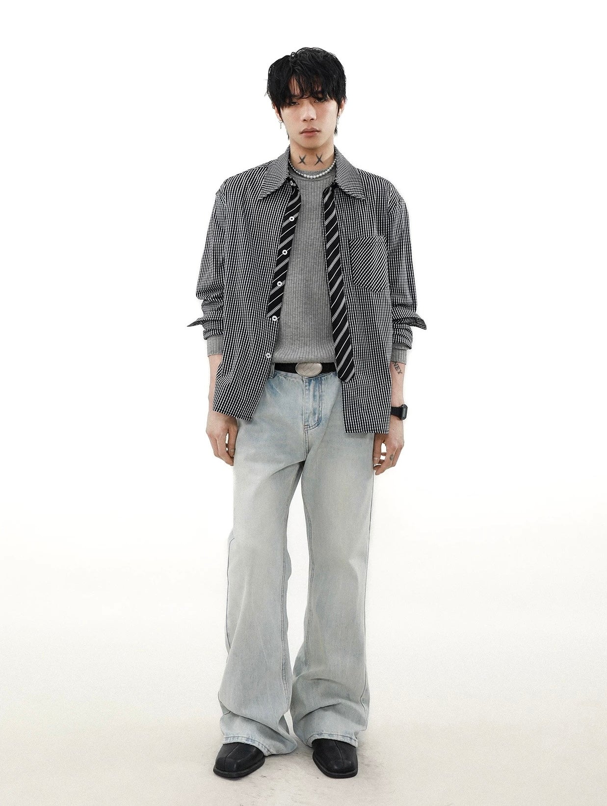 Old-money style long sleeve shirt