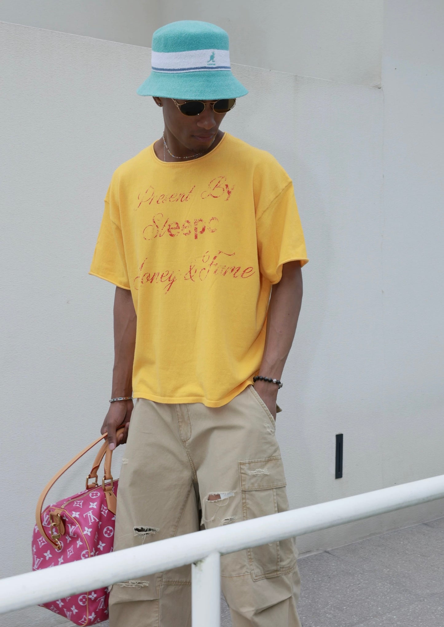 Aurelius logo printed round neck t-shirt