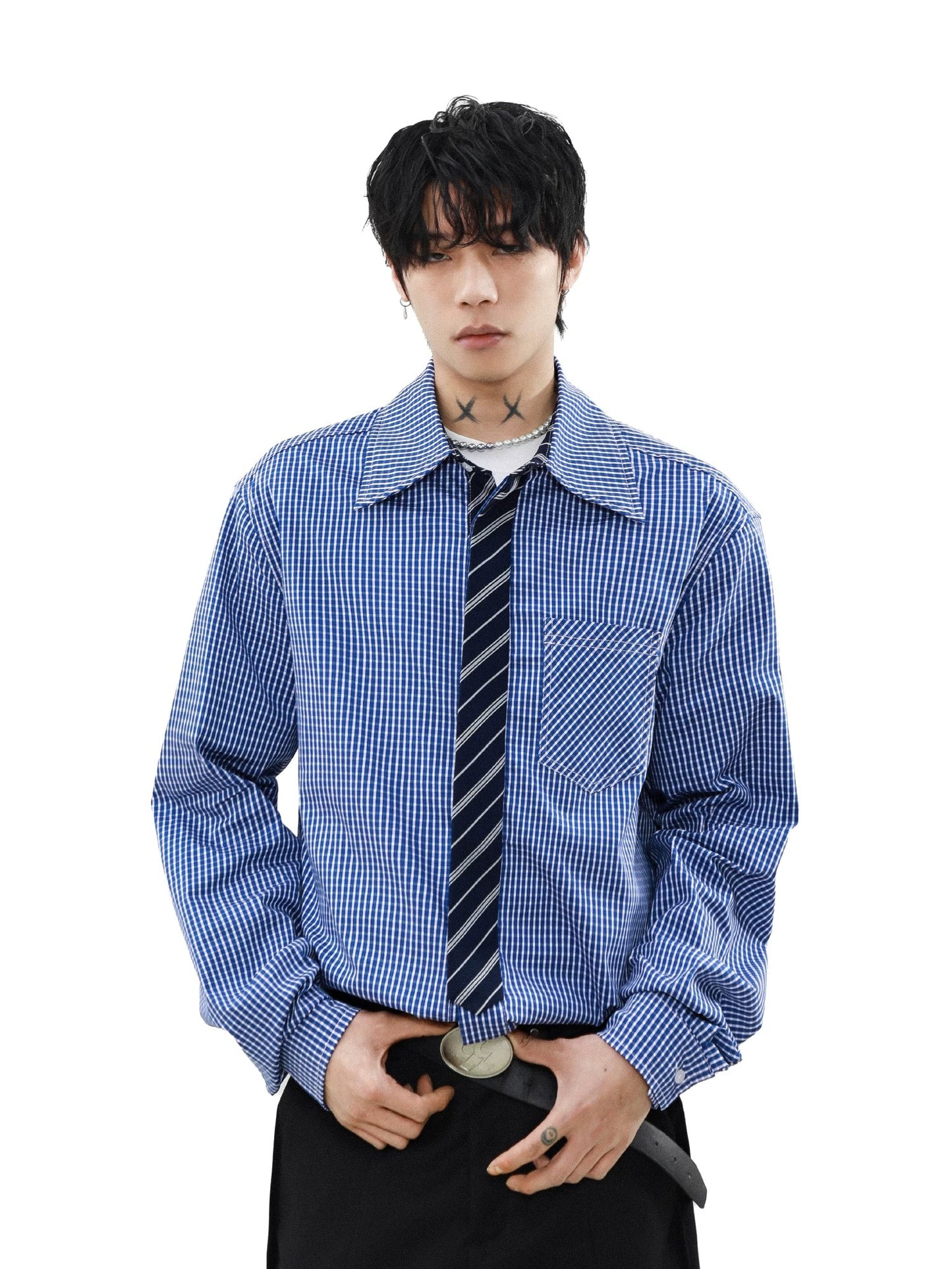 Old-money style long sleeve shirt
