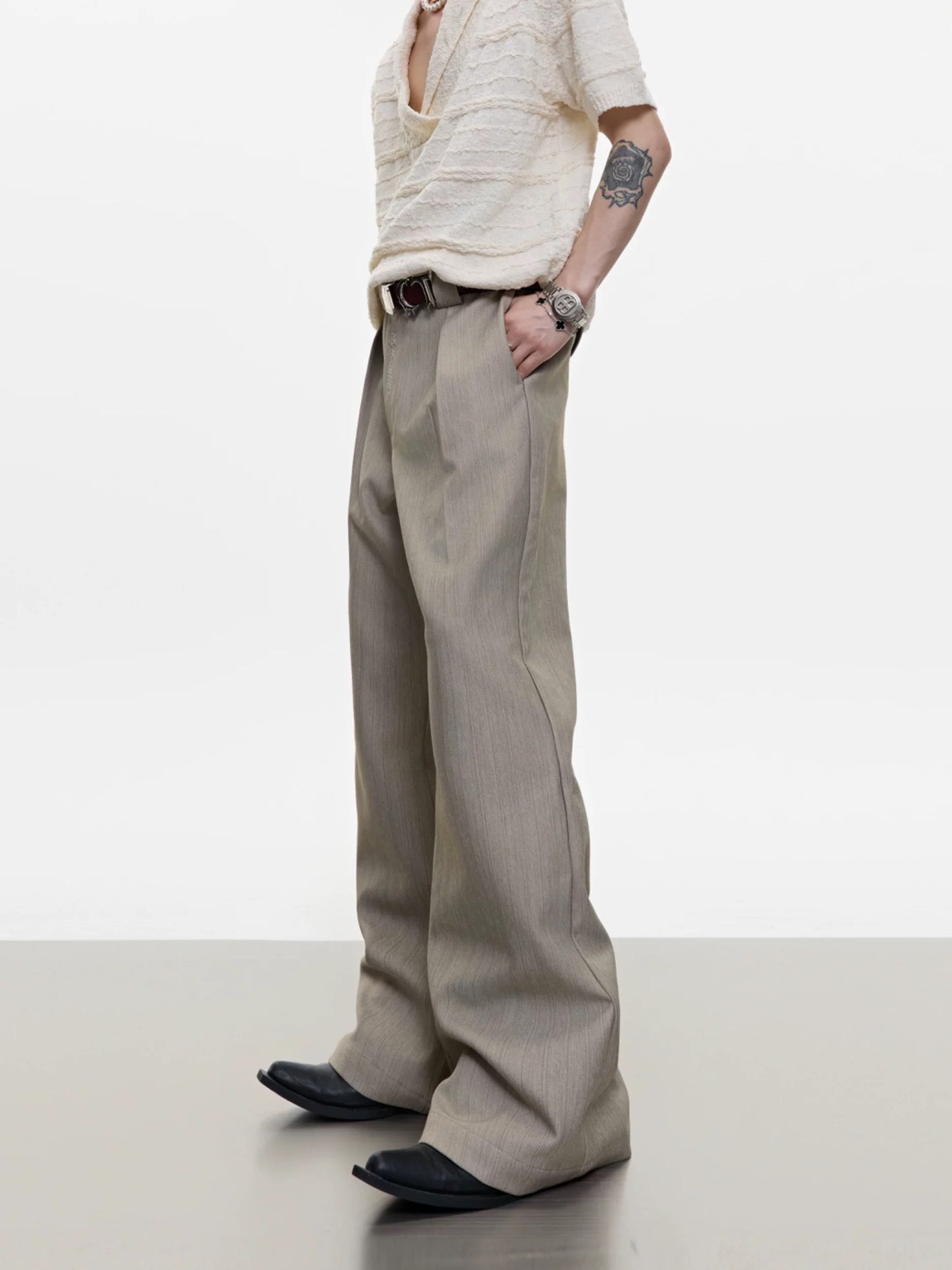 Classic luxurious Qian Feng Wei La Xi pants