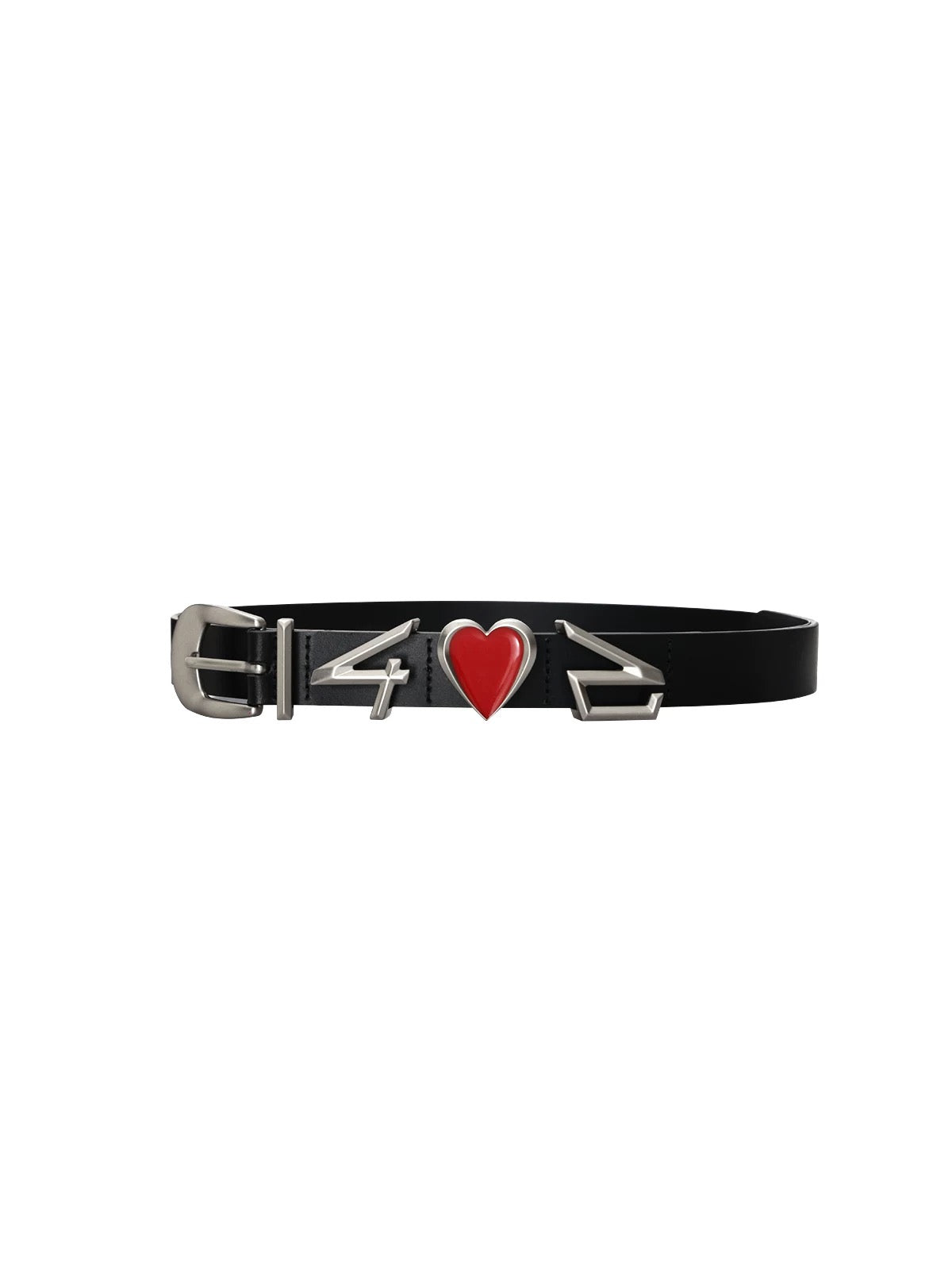 X 402EPHTO heartfelt limited edition leather belt