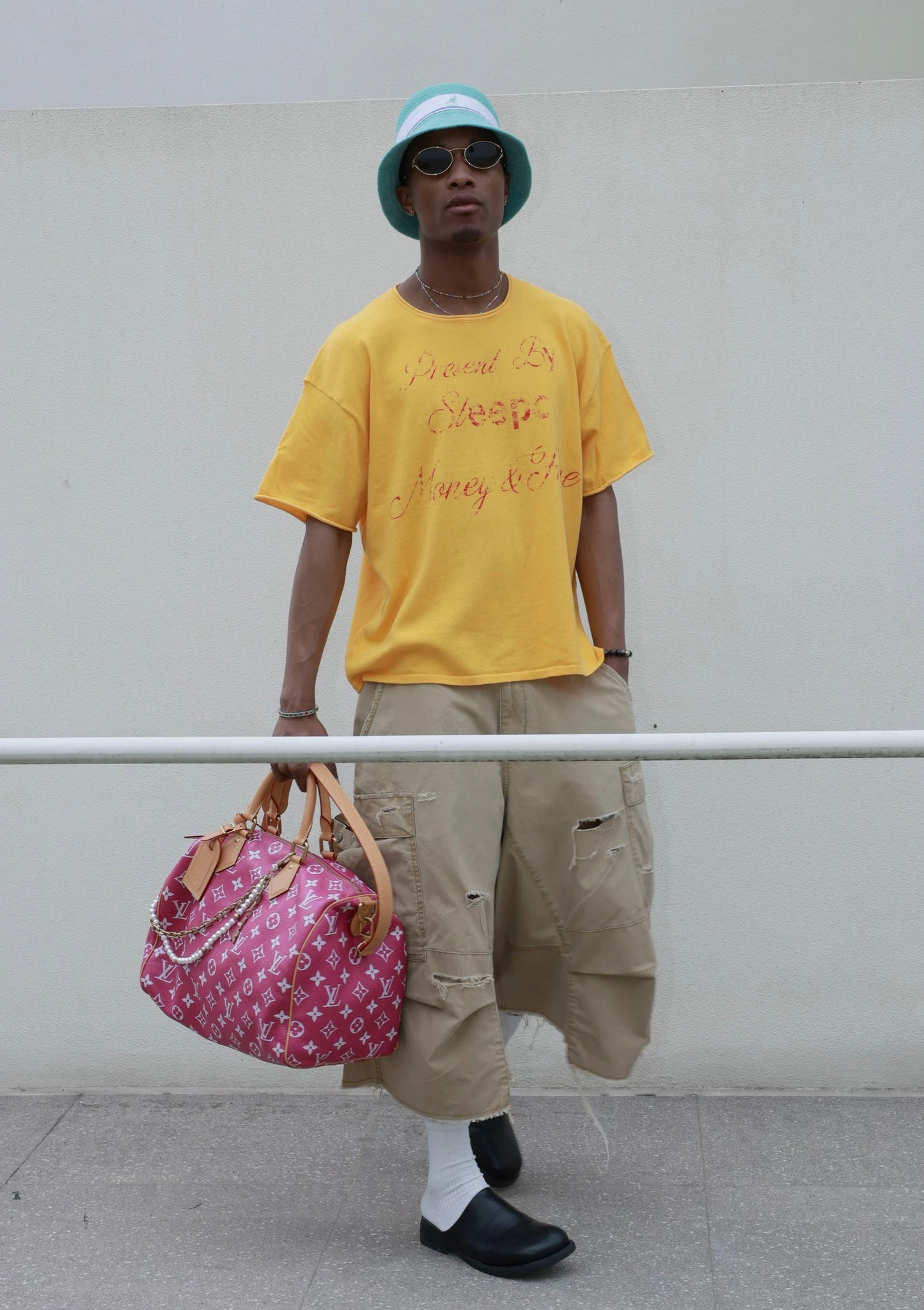 Aurelius logo printed round neck t-shirt