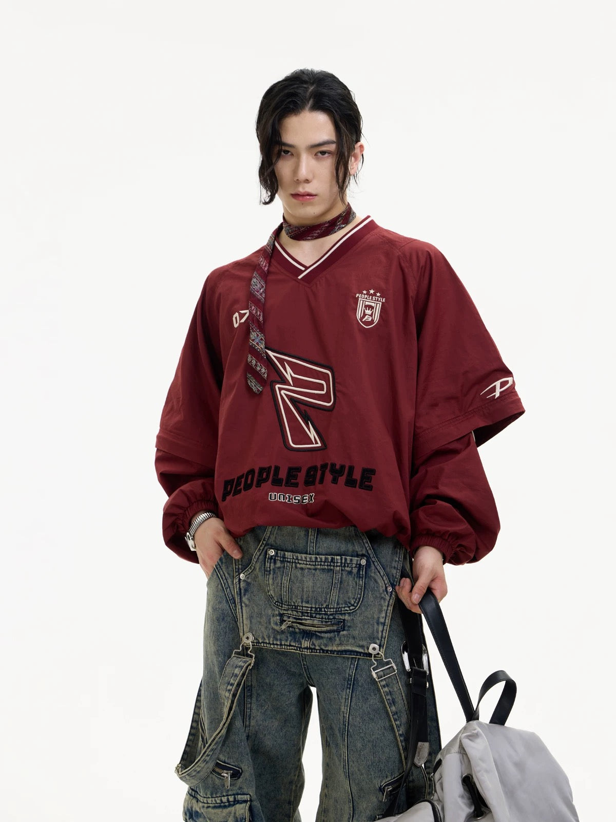 Ignite badge retro sportswear long sleeve