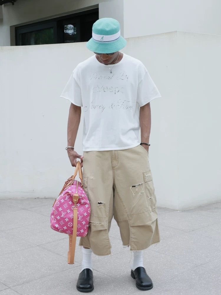 Aurelius logo printed round neck t-shirt