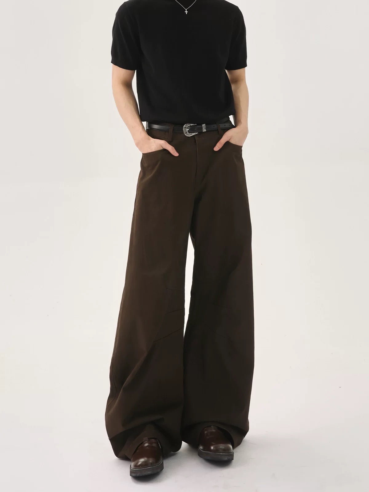 American casual versatile straight jeans