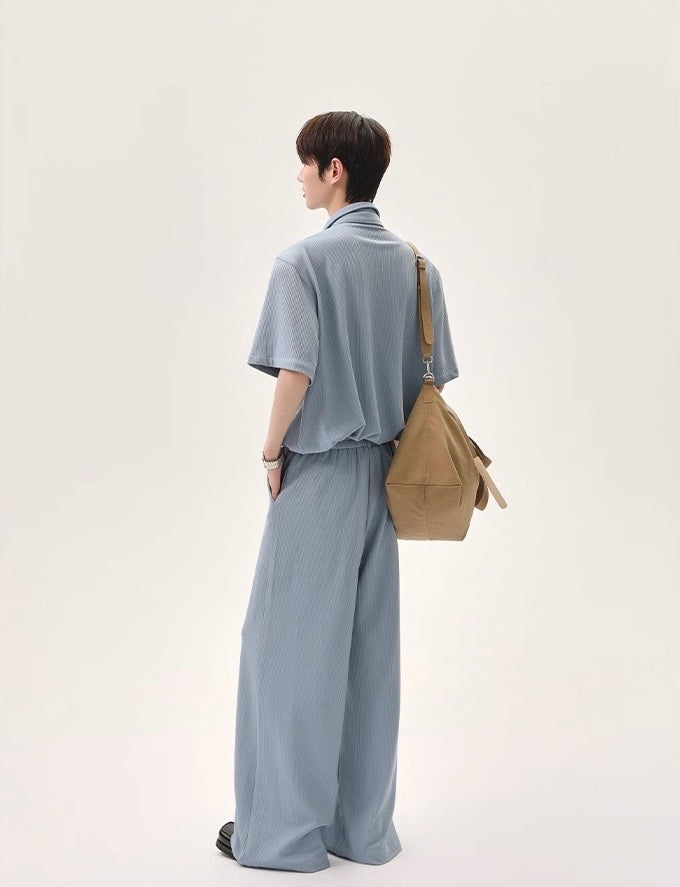 Zephyr luxe detachable bow tie set up pants