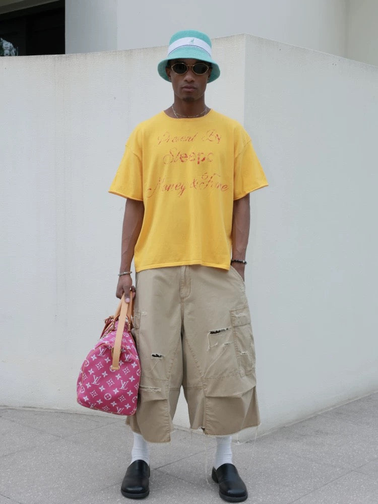 Aurelius logo printed round neck t-shirt