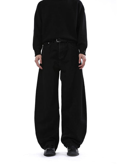 Vintage old fashioned straight-leg jeans