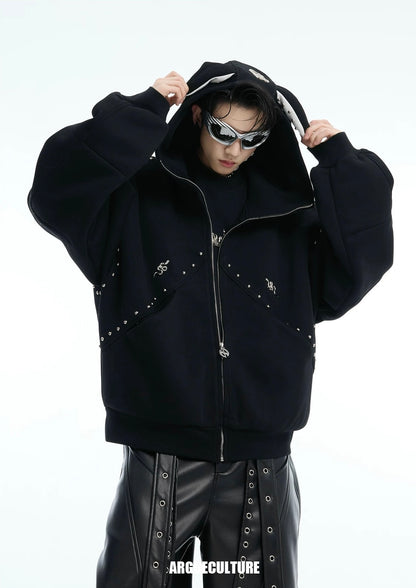 Welded doberman dope hoodie