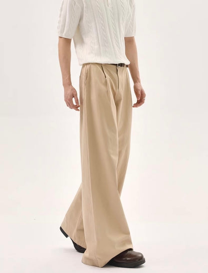 Loose sagging floor length pants