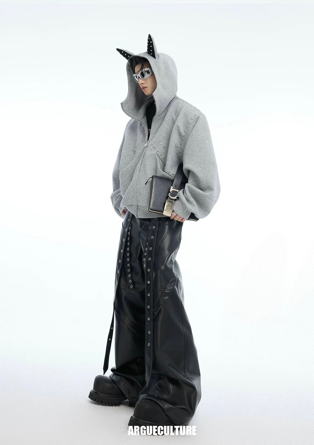 Welded doberman dope hoodie