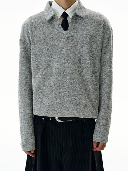 Avant garde balance knit sweater