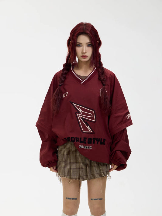 Ignite badge retro sportswear long sleeve