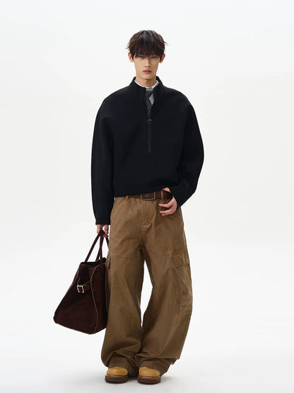 Echo form half zip sculpted sweatshirt