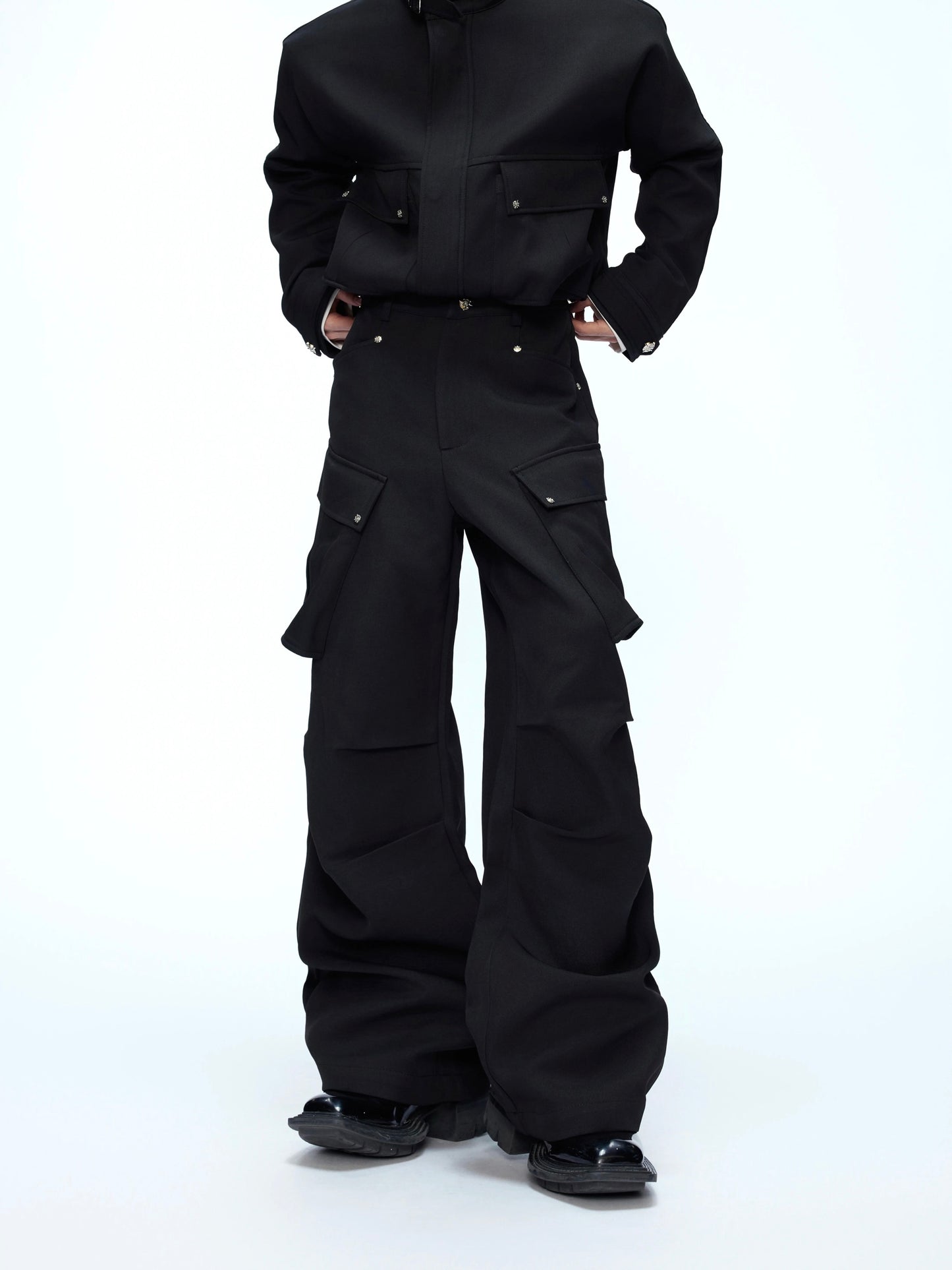 Architect structured cargo ensemble setup pants