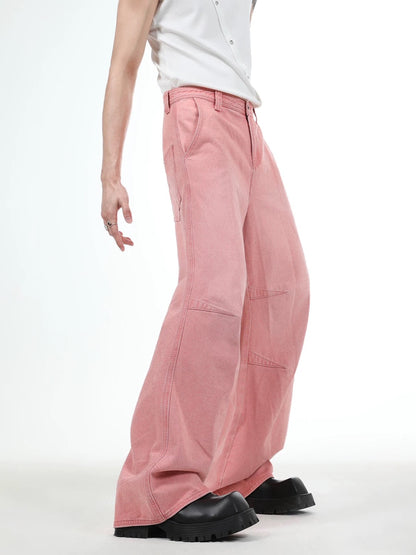 Lightning dashing wide leg jeans