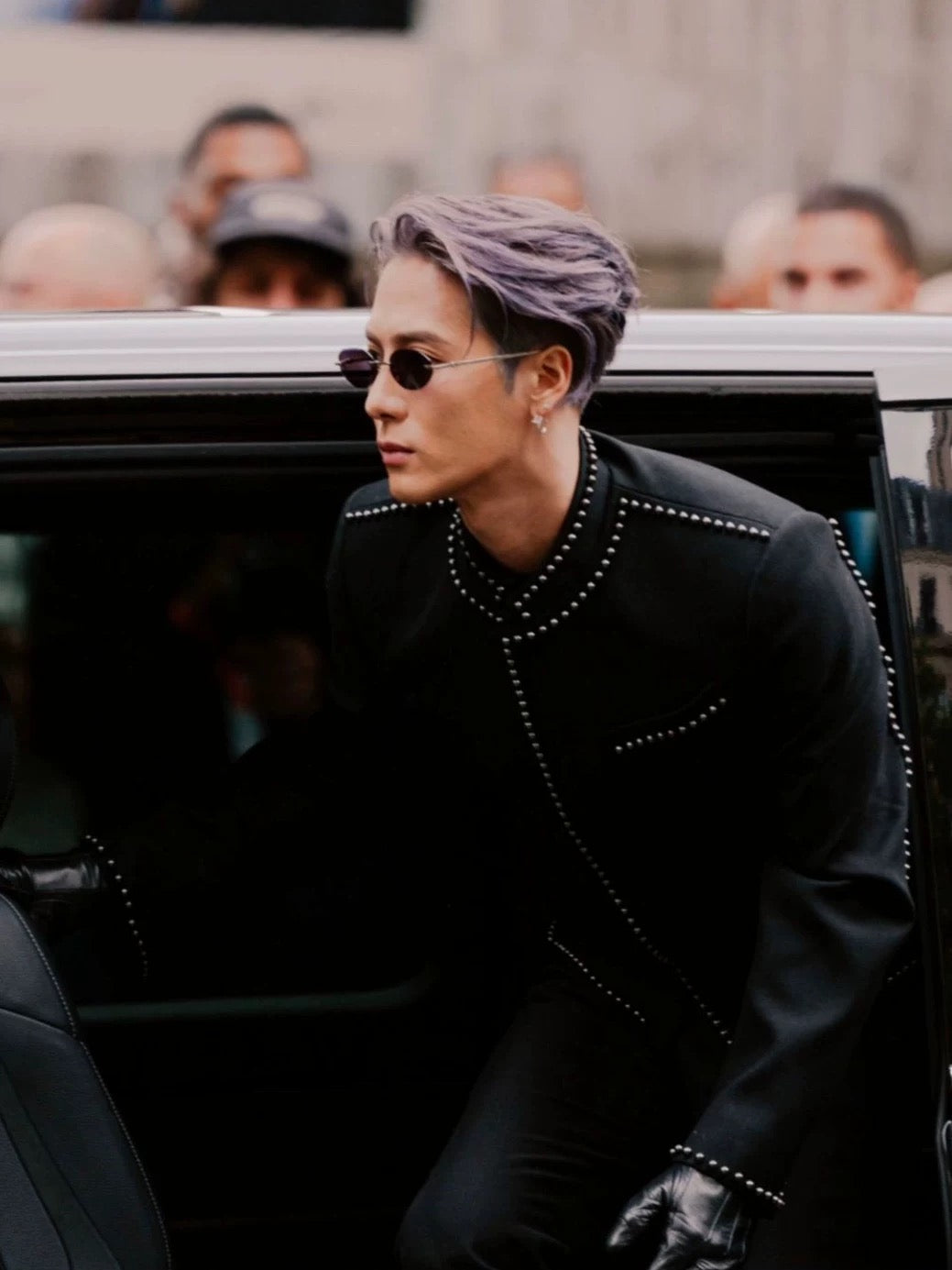 Dominion crystal stud command jacket