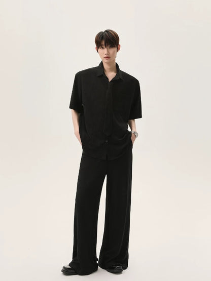 Zephyr luxe detachable bow tie set up pants