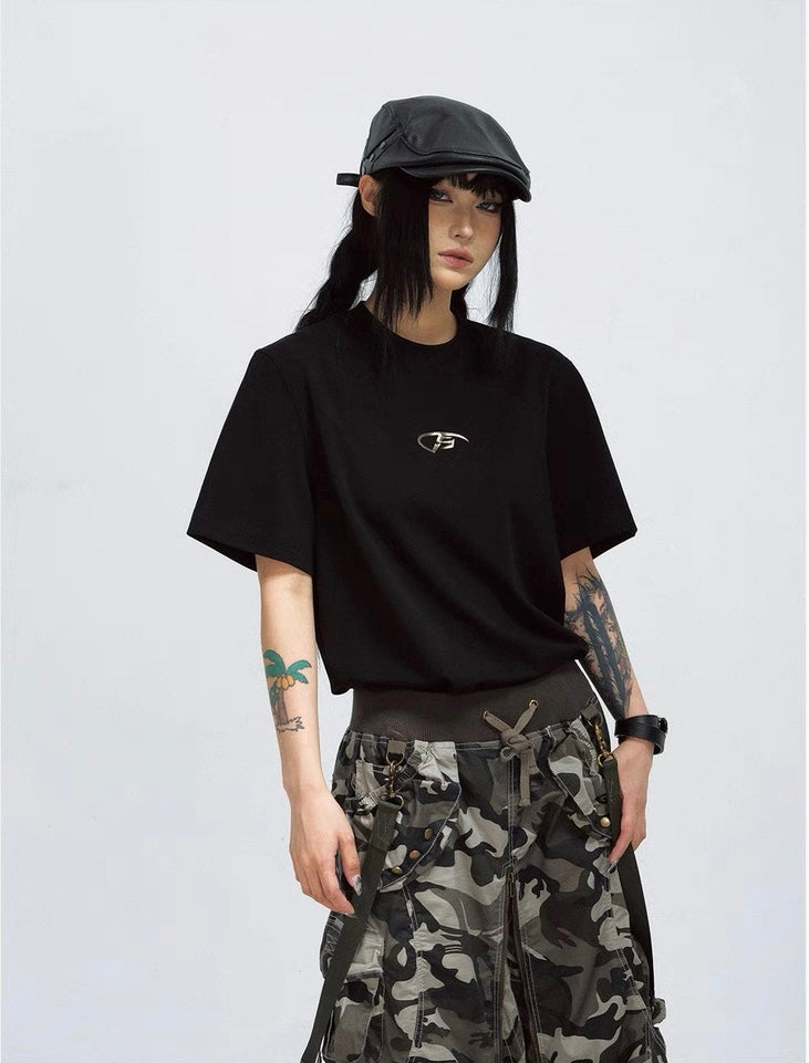 People style metal small logo t-shirt