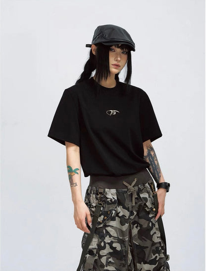 People style metal small logo t-shirt