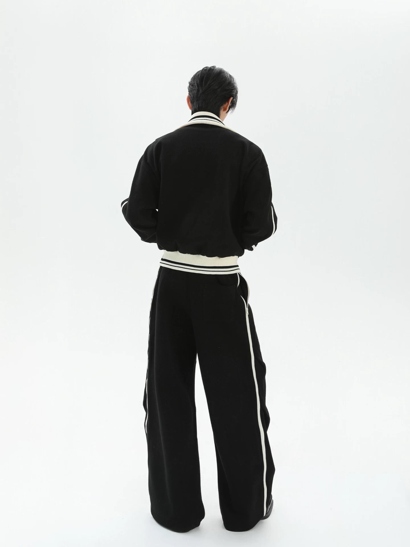 Monochrome velocity high neck track pants　　　　　　　