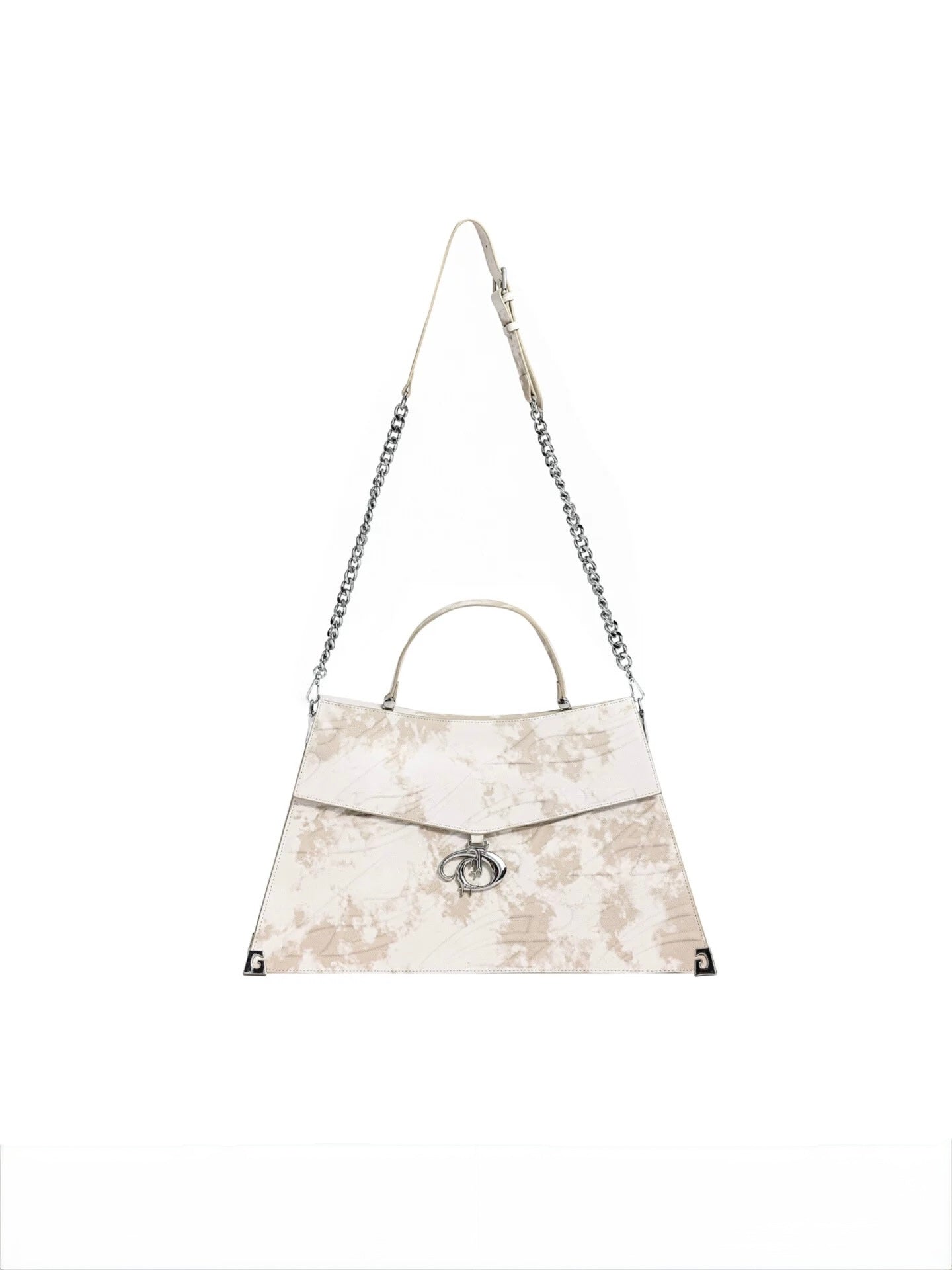 ArguE engraved bone truss single shoulder bag