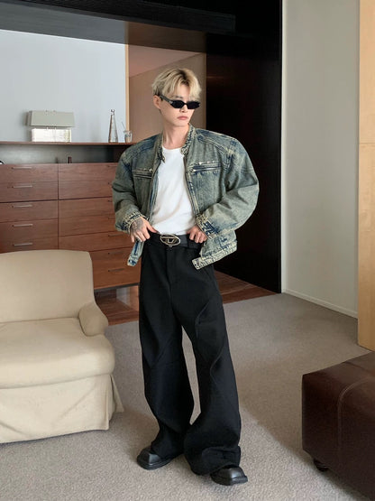 Cuibuju classic vintage cowboy jacket
