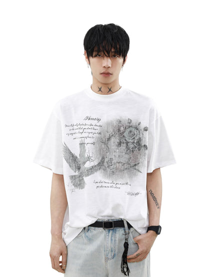 Retro eden virtue t-shirt