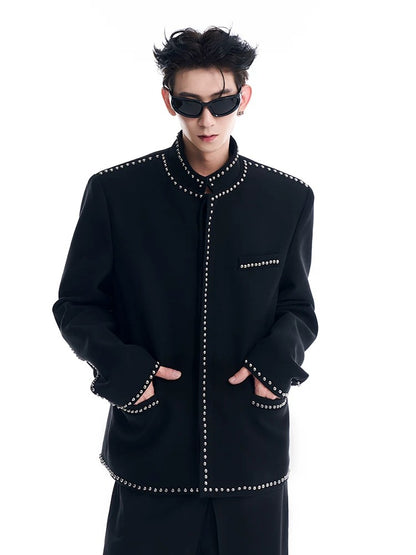 Dominion crystal stud command jacket