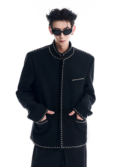 Dominion crystal stud command jacket