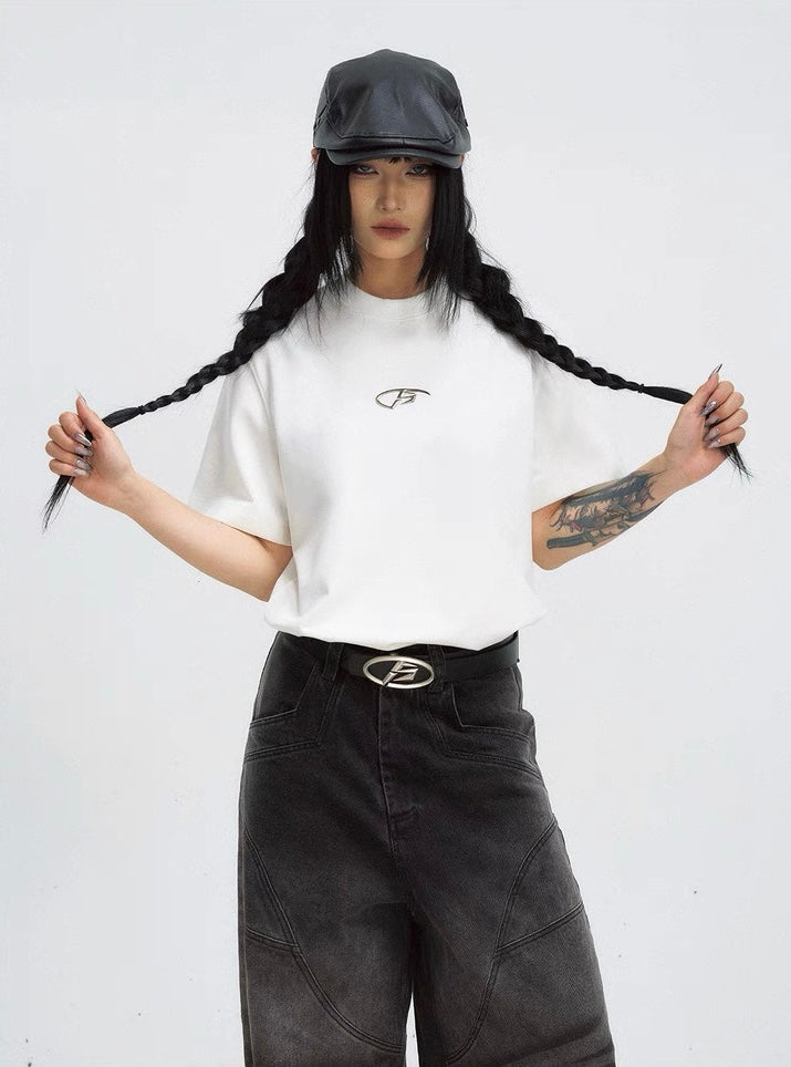 People style metal small logo t-shirt