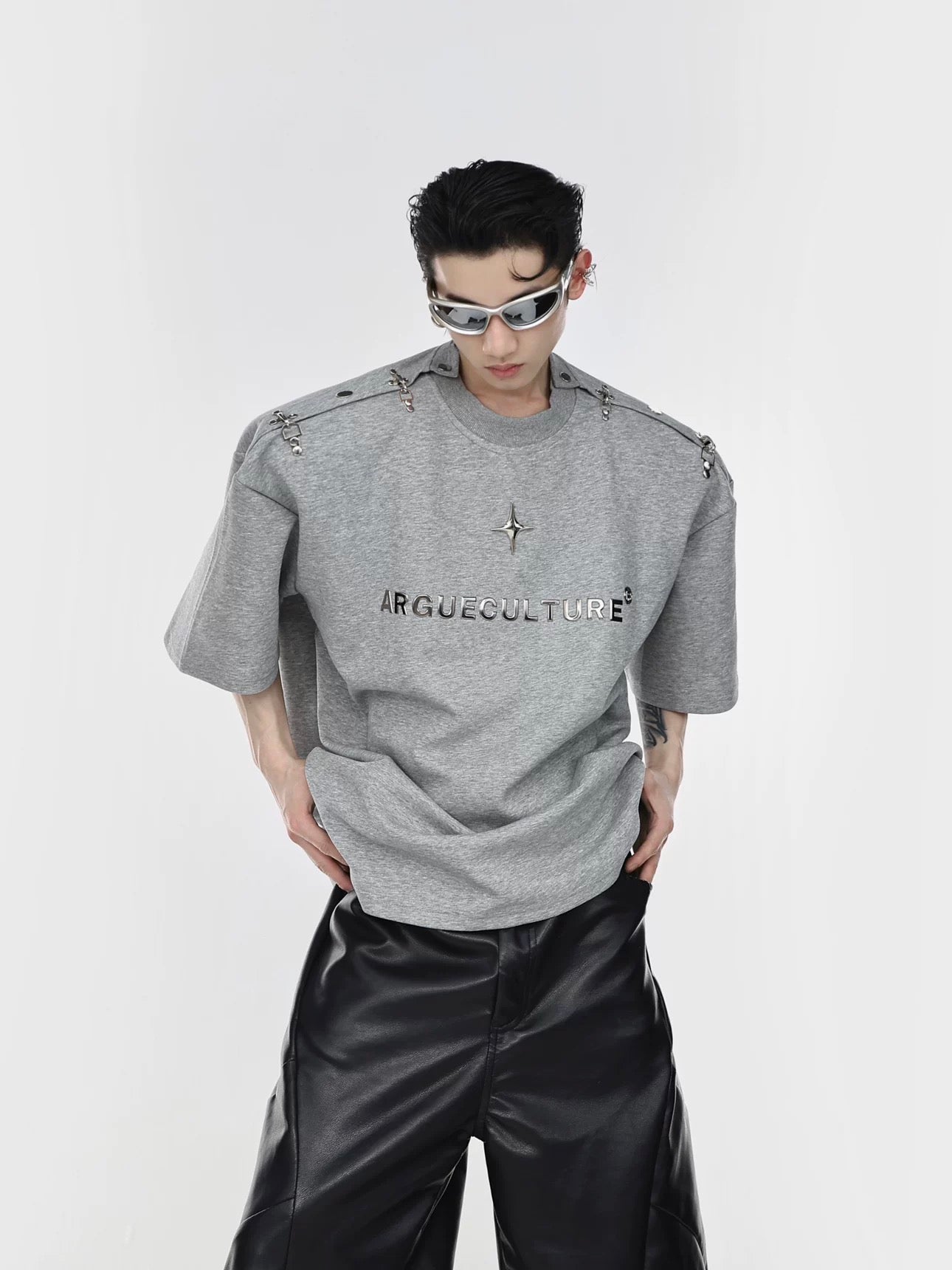 CulturE metal design 3D t-shirt
