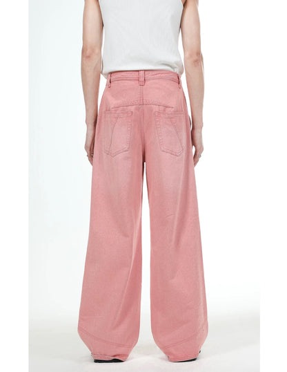 Lightning dashing wide leg jeans