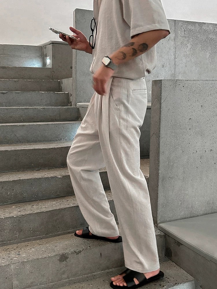 Eclipse gravity relaxed fit set up pants