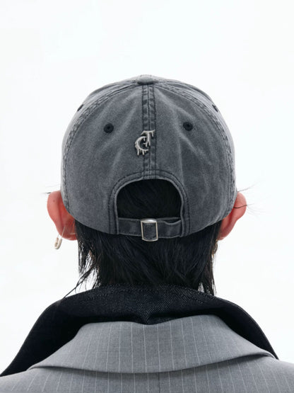 Vintage brim design layer cap