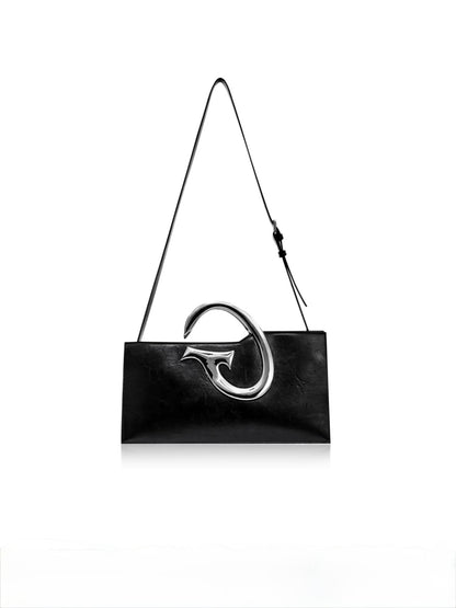 ArguE metal handle chain design crossbody bag