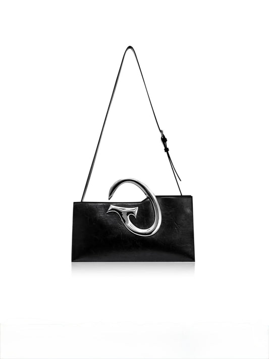 ArguE metal handle chain design crossbody bag