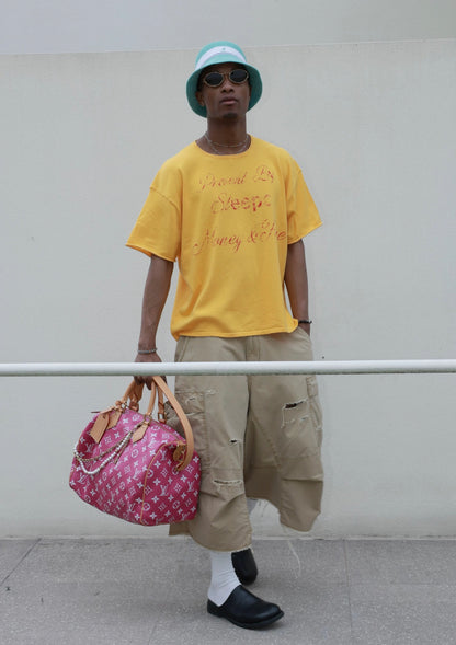 Aurelius logo printed round neck t-shirt