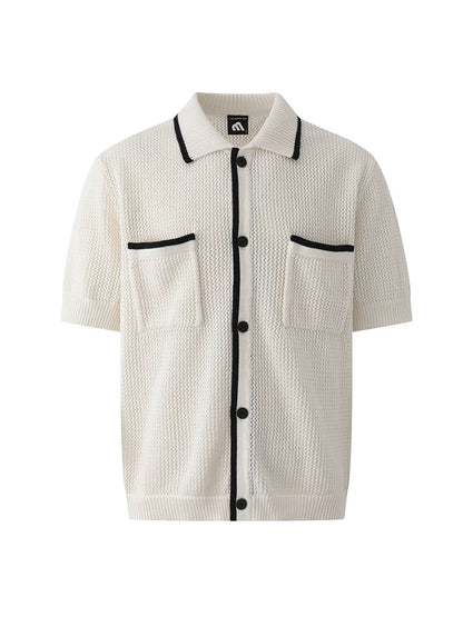 Exclusive elegant korean short sleeve shirt