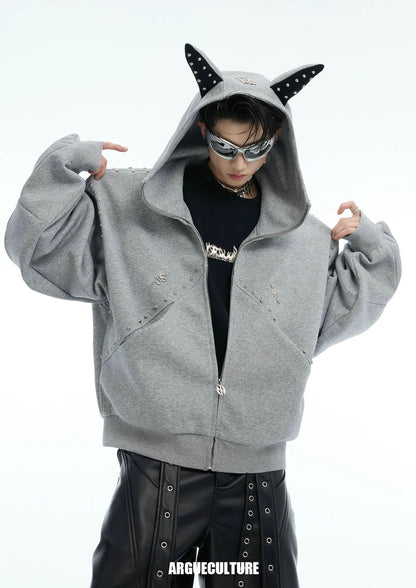 Welded doberman dope hoodie