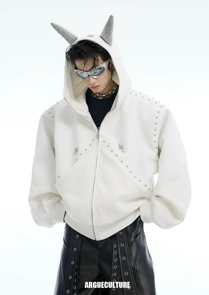 Welded doberman dope hoodie