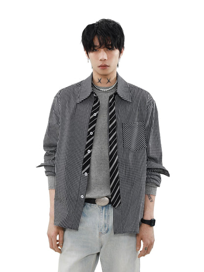 Old-money style long sleeve shirt