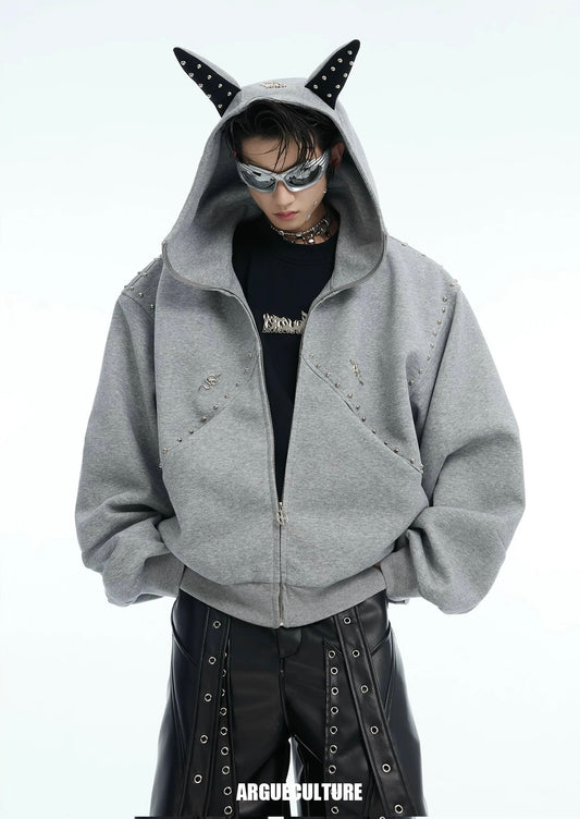 Welded doberman dope hoodie