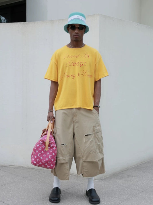 Aurelius logo printed round neck t-shirt